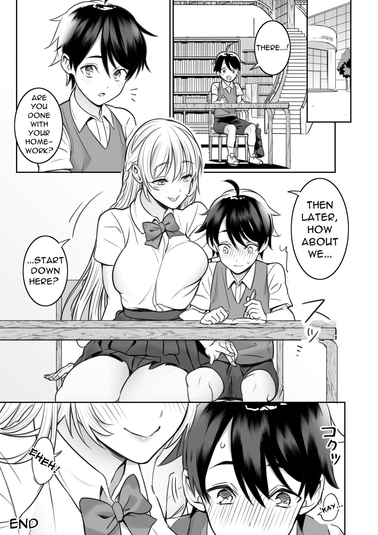 Hentai Manga Comic-A Story About Having Sex With a Girl I Met In The Library-Read-24